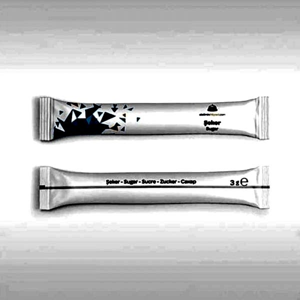 Baskılı Stick Beyaz Şeker